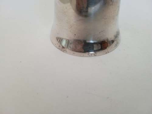 Rare find, RHOSIL silver plate bell from Rhodesia