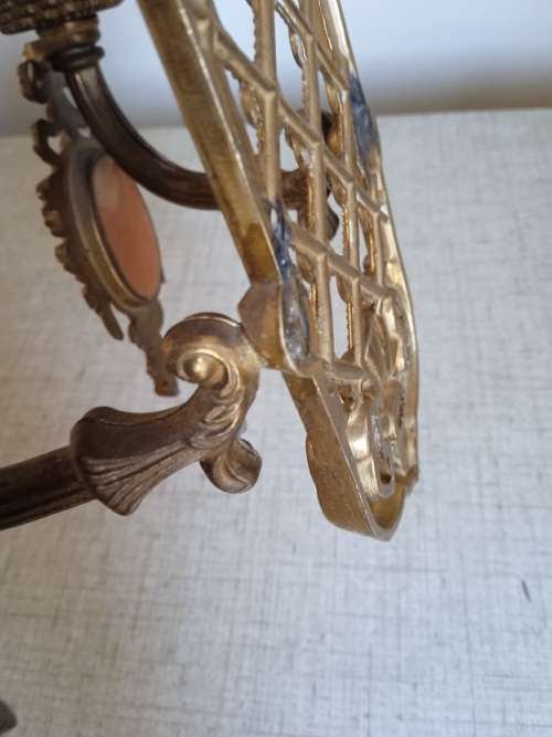 Stunning wall sconce, needs minor repair
