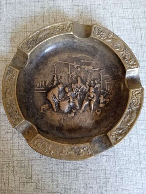 Lovely Brass ashtray