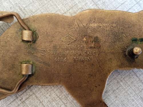 Solid Brass Buckle