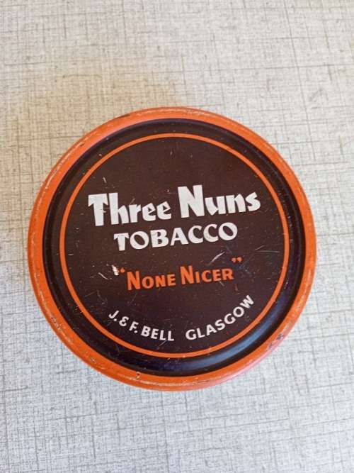 Vintage Three Nuns tobacco tin