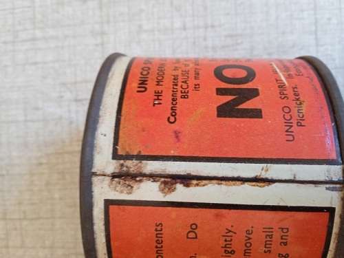 Vintage Unico Spirit Jelly tin