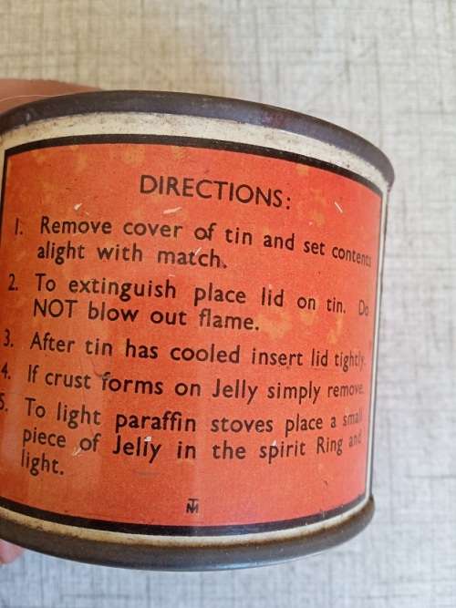 Vintage Unico Spirit Jelly tin