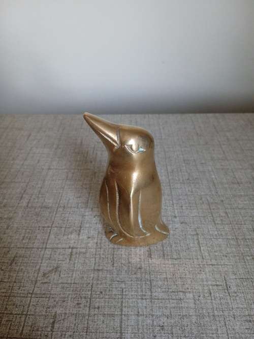 Brass Penguin ornament