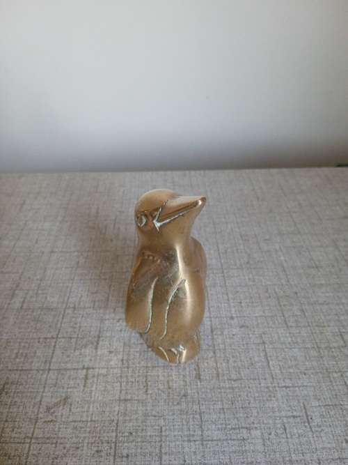 Brass Penguin ornament