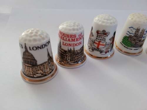 7 x Collectable Thimbles