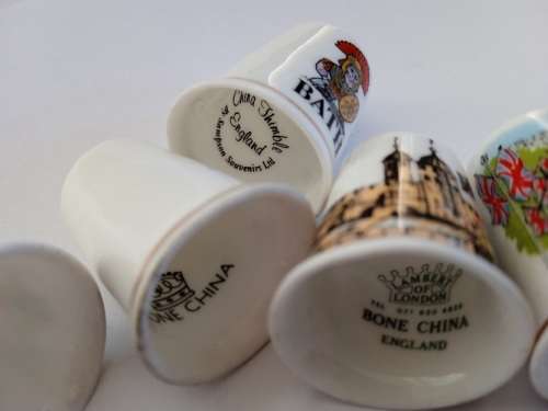 7 x Collectable Thimbles