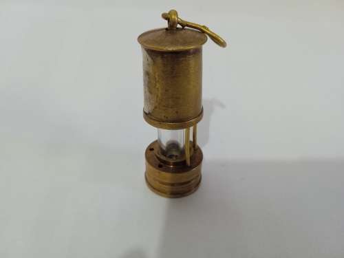 Brass Hurricane lamp for printers tray