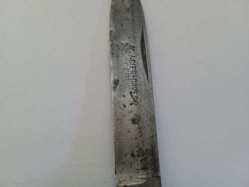 Rare Antique Acier Daveso pocket knife