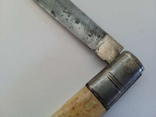 Rare Antique Acier Daveso pocket knife