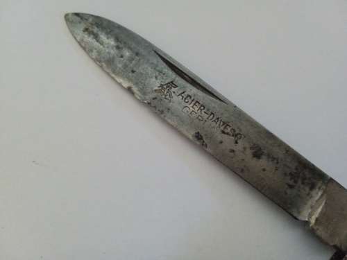 Rare Antique Acier Daveso pocket knife