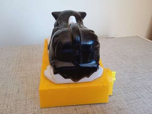 Vintage everlast Cat windup Savings bank from the 60s