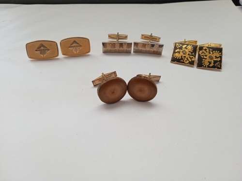 4 x sets of cuff links