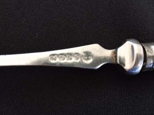 Lovely pickle fork