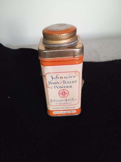 Johnson`s Baby/toilet powder tin Circa 1950