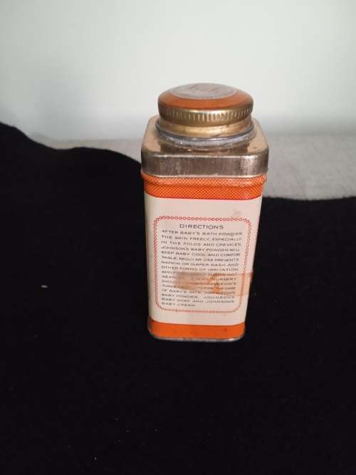 Johnson`s Baby/toilet powder tin Circa 1950