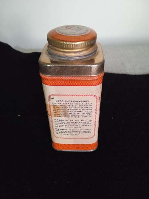 Johnson`s Baby/toilet powder tin Circa 1950