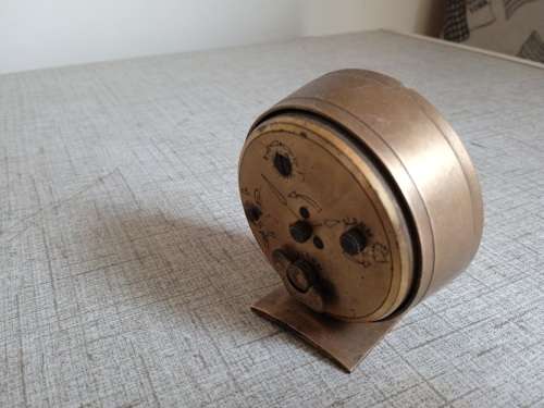 Vintage Swiza alarm clock, working
