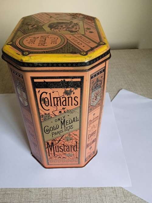 Colman`s Mustard Tin