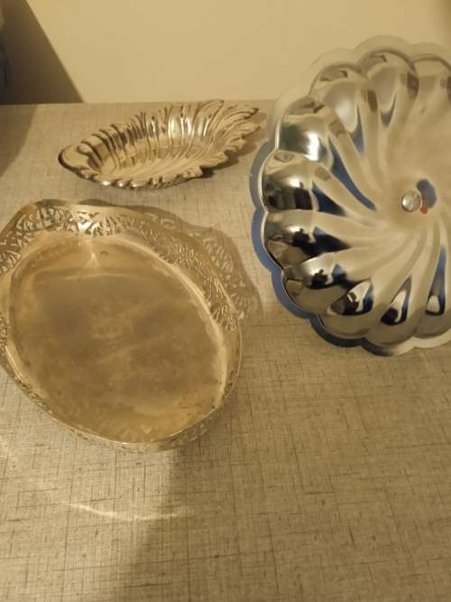 Some silver plated servers