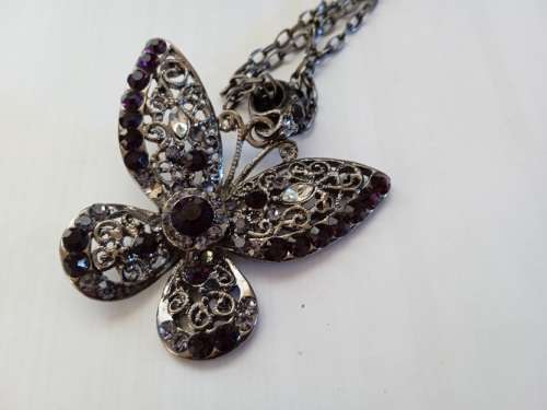 Super stunning butterfly pendant