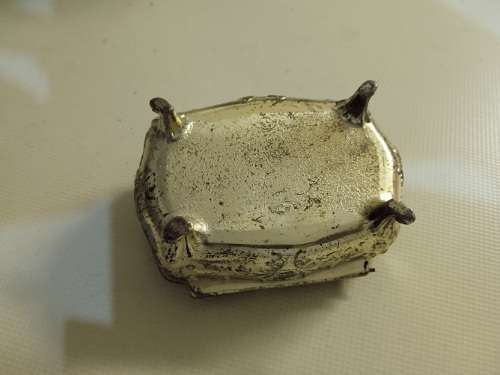 Stunning footed jewelery box