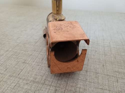 Rare Rhodesian train trench art ornament