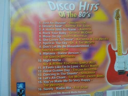 Disco Hits of the 80s cd