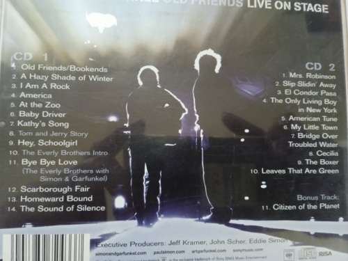 Simon & Garfunkel - Old friends Cd