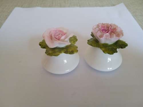 Aynsley salt and pepper shakers