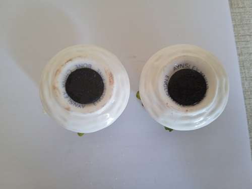 Aynsley salt and pepper shakers