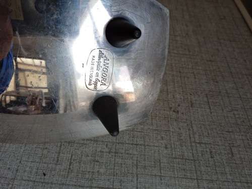 Silver plated candle holder for thin candles
