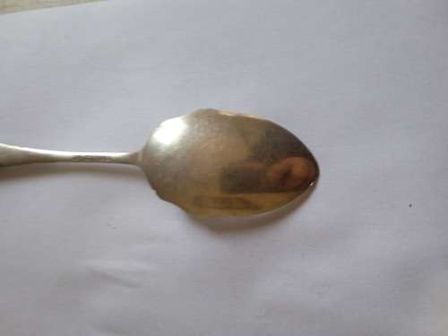 Pretty silver plated spoon