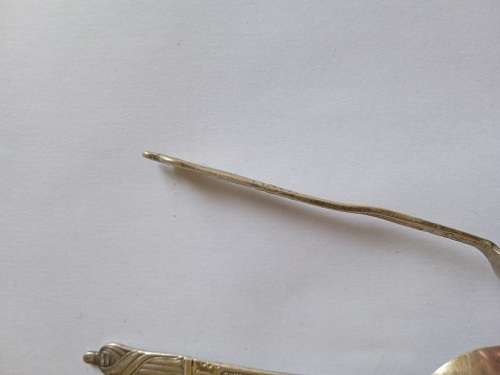 4 x Apostle Teaspoons silver plated