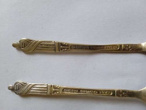 4 x Apostle Teaspoons silver plated