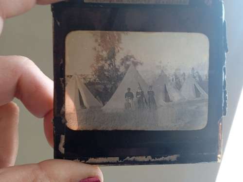 Magic lantern slide