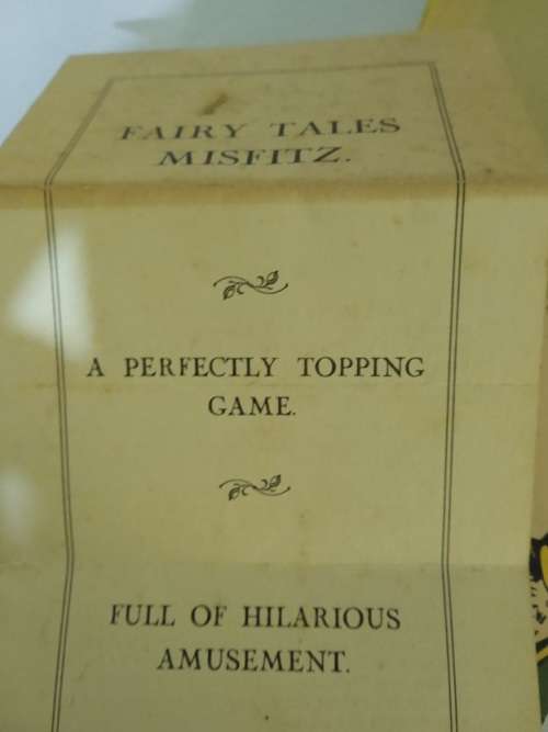 Vintage Faulkner`s Fairy Tale Misfits card game
