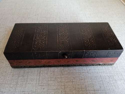 Lovely wooden pencil box