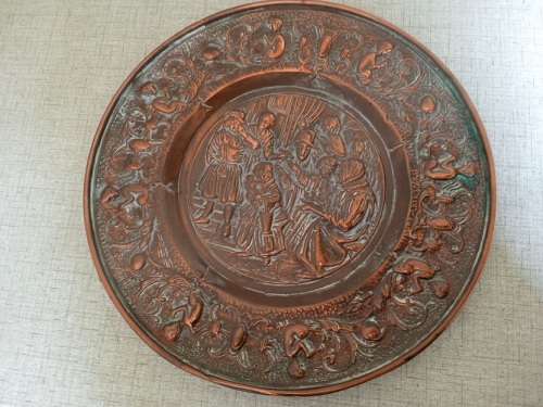 Stunning Copper wall plate