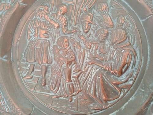 Stunning Copper wall plate