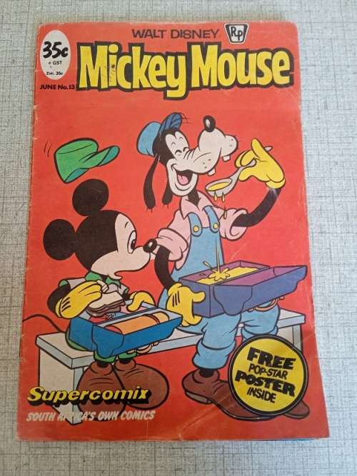 Mickey mouse comic