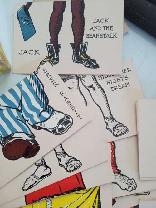 Vintage Faulkner`s Fairy Tale Misfits card game