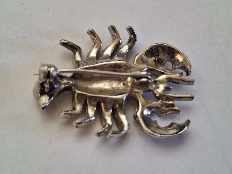 Crayfish brooch