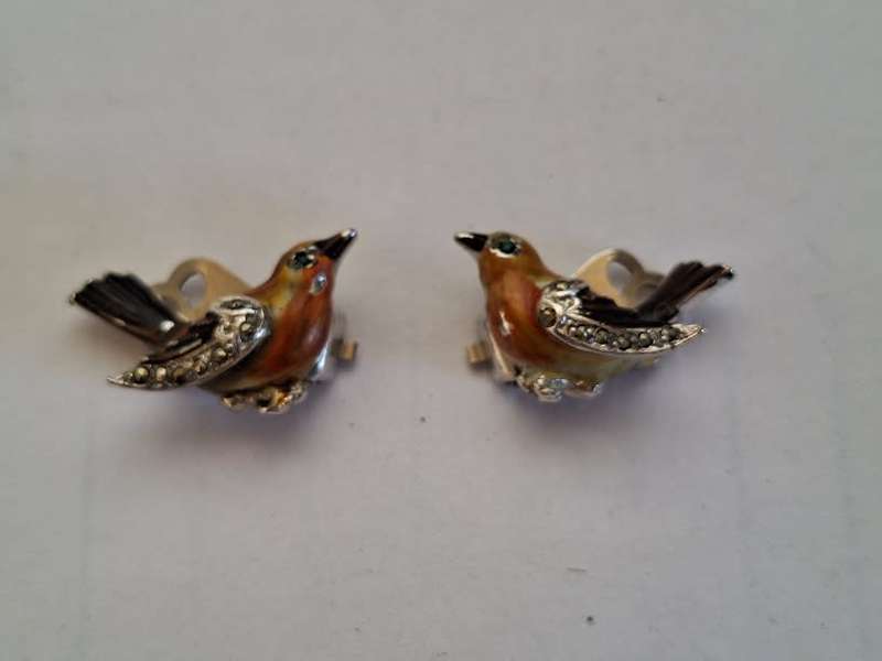 Stunning clip on earrings