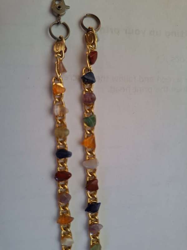 2 x semi precious stones (small stones) bracelets