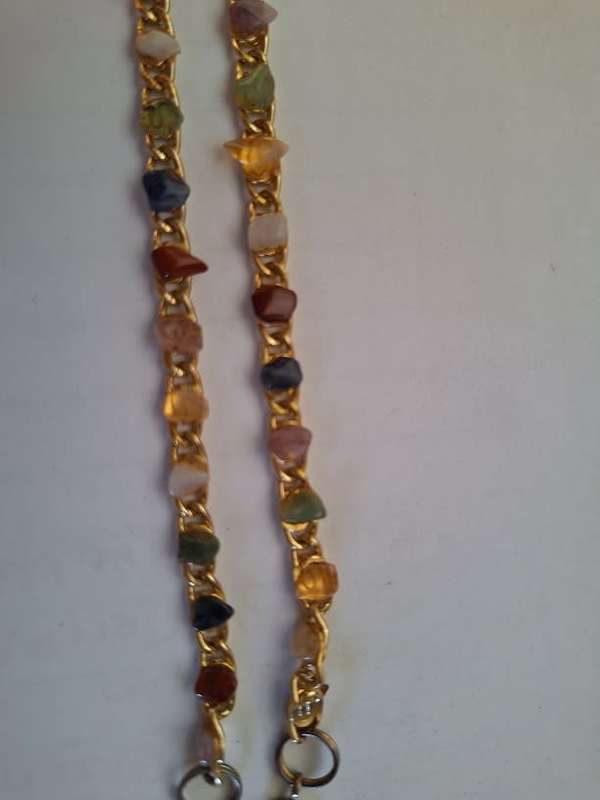 2 x semi precious stones (small stones) bracelets