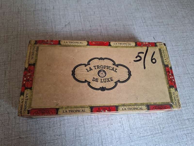 Vintage cigar box