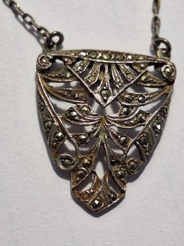 Lovely silver necklace