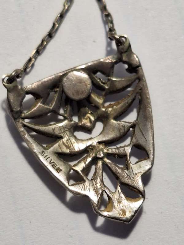 Lovely silver necklace
