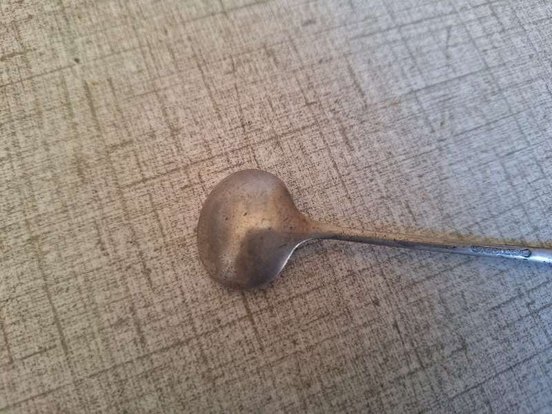 Vintage long handled teaspoon